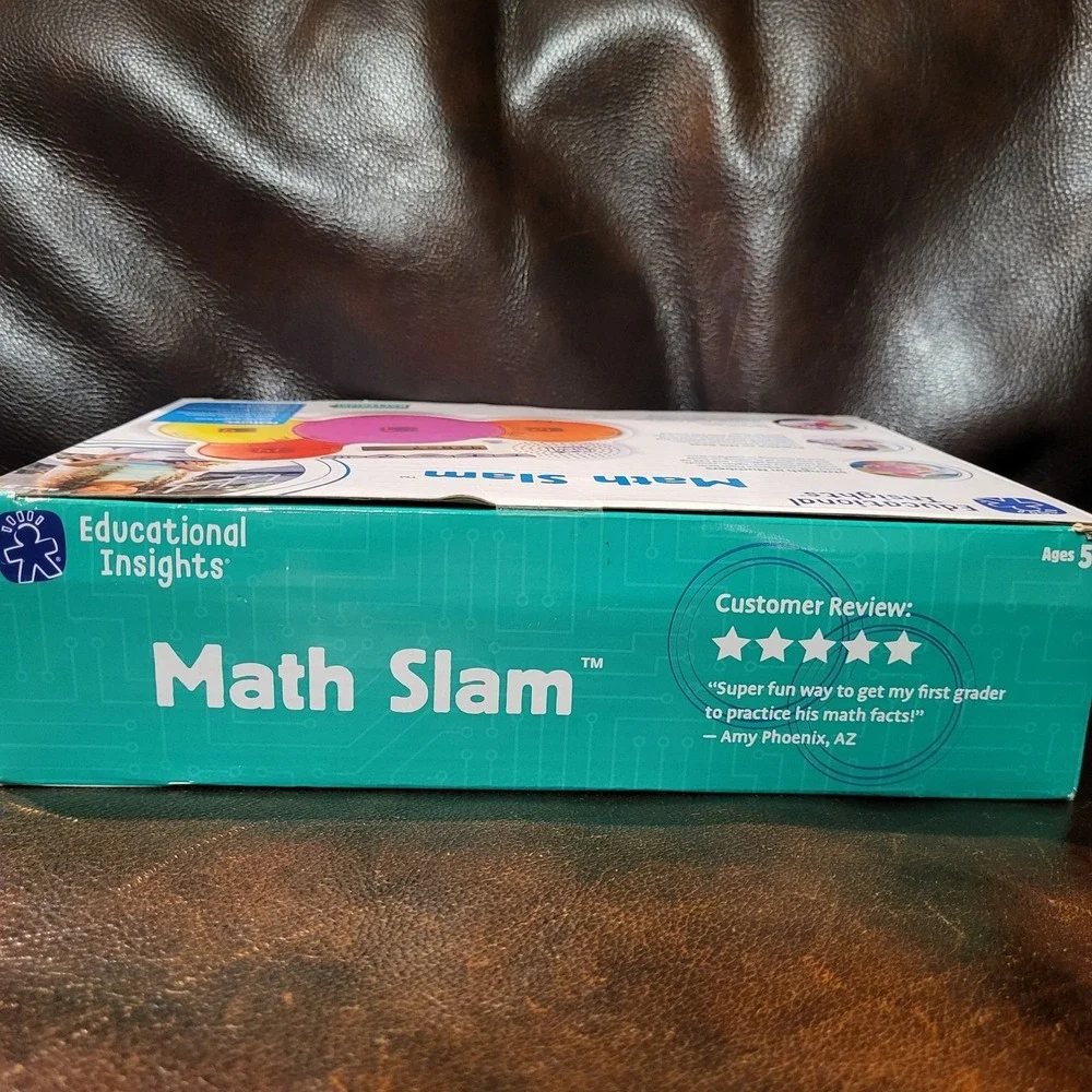New In Box Math Slam Educational Insights Electronic Game
